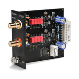 AVM Ovation PH 8.3 MM Phono Module, MM RCA card, three-quarter view