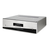 AVM Ovation MP 8.3 S Streaming Media Player, Cellini chrome, three-quarter view facing left