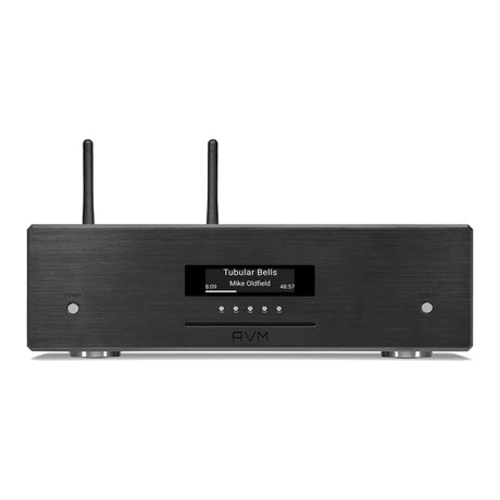 AVM Ovation MP 8.3 S Streaming Media Player, Black, front view