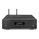 AVM Ovation MP 8.3 S Streaming Media Player, Black, elevated front view