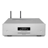 AVM Ovation MP 8.3 S Streaming Media Player, Silver, elevated front view