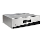 AVM Ovation MP 8.3 S Streaming Media Player, Cellini chrome, three-quarter view facing right