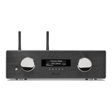 AVM Ovation PAS 8.3 S Streaming Preamplifier, Black, front view