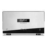 AVM Ovation SA 8.3 S Stereo Power Amplifier, Cellini chrome, front view