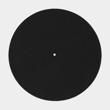 Rega Replacement Mats black wool