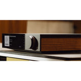 Cambridge Audio Evo 300 customisable real wood side panel detail