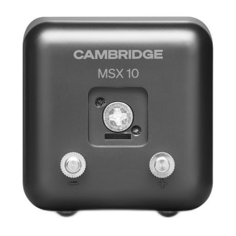 Cambridge Audio MSX10 satellite speaker, Black, rear connection panel
