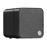 Cambridge Audio MSX10 satellite speaker, Black, three-quarter front view