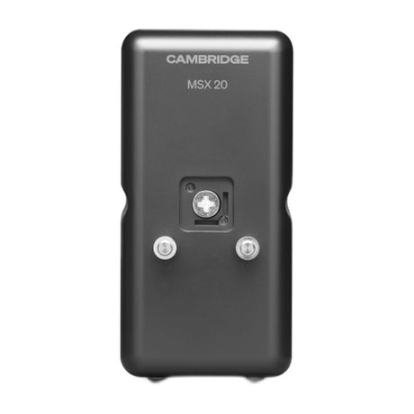 Cambridge Audio MSX20 satellite speaker, Black, rear connection panel