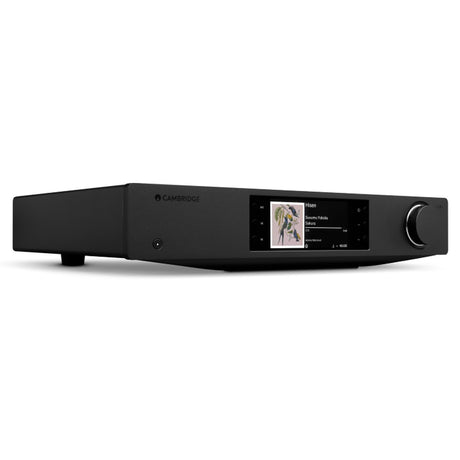 Cambridge Audio CXN100 SE Network Player (Open Box), Black (Limited Edition), three-quarter view facing left