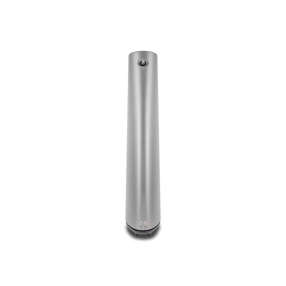 Cambridge Audio Edge S Limited Edition floorstanding speaker, rear view showing tapered cabinet and copper-plated binding posts
