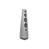Cambridge Audio Edge S Limited Edition floorstanding speaker, three-quarter angled hero view with Cambridge Audio badge on plinth