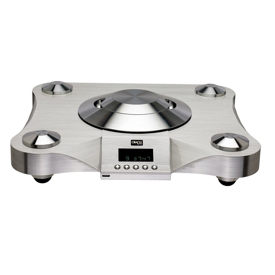 Oracle Audio CD1000 MkIII CD Player front close-up