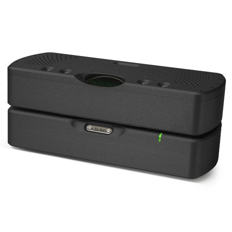Chord Electronics Quartet upscaler in Black, alternate three-quarter view