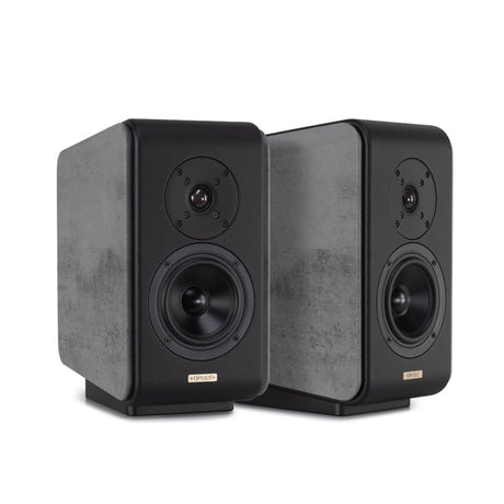 Opera Mezza V2 Bookshelf Speakers Concrete Gray pair
