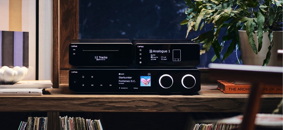 Cyrus 80 PRE and 80 PWR separates system with 40 Series components
