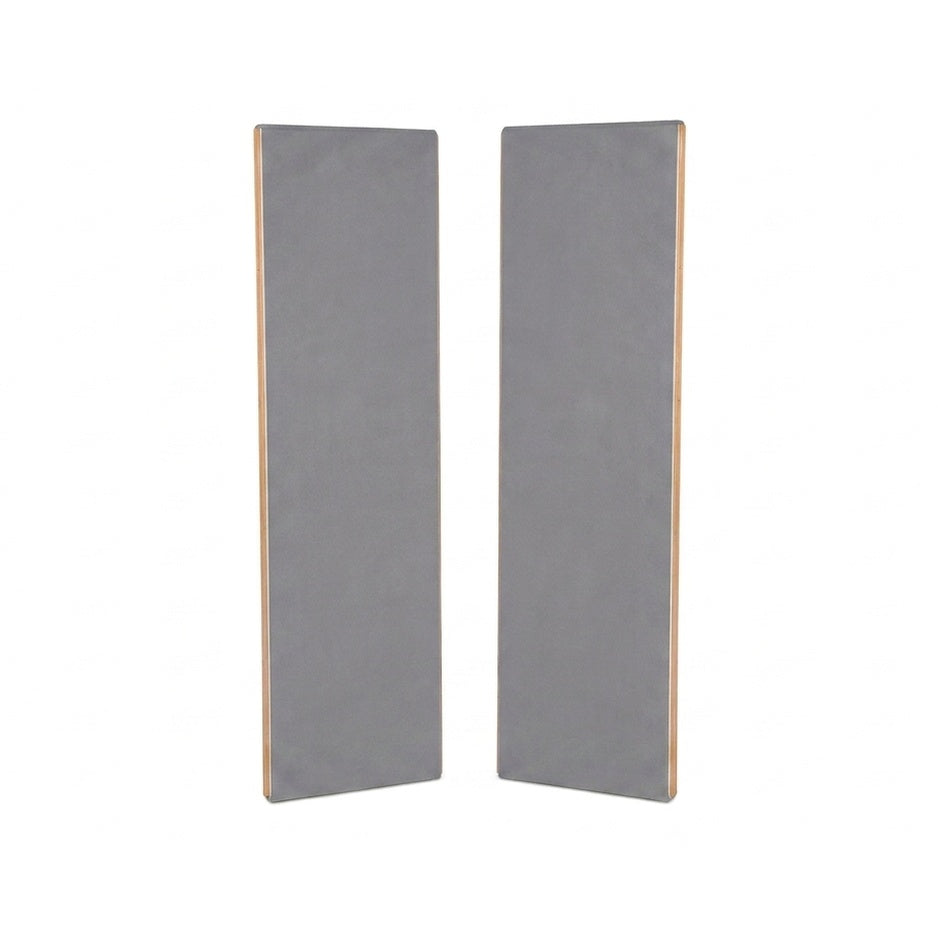 Magnepan .7 Planar Magnetic Speakers, Gray, front view of stereo pair