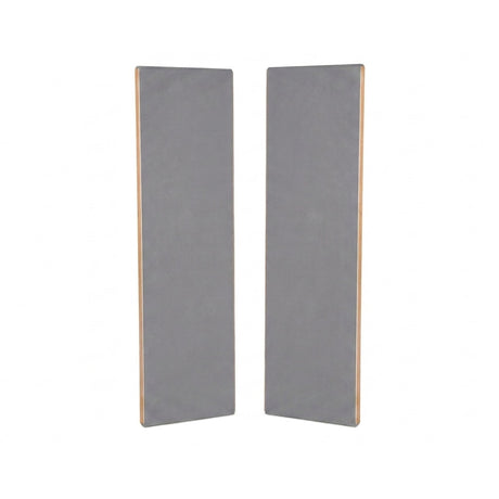 Magnepan .7 Planar Magnetic Speakers, Gray, front view of stereo pair