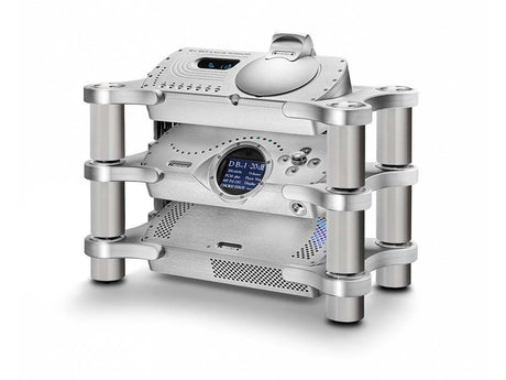 Chord Electronics Choral Ensemble Stand in nickel finish