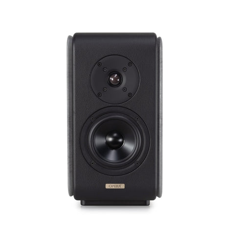 Opera Mezza V2 Bookshelf Speaker Concrete Gray front view