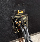 Magnepan X-Series binding post panel rear view - The Listening Room