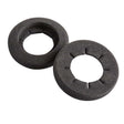 Grado F Cushions Replacement Earpads, black foam, front view of the pair