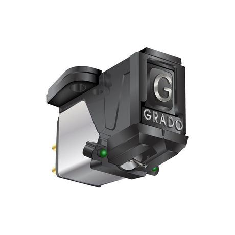 Grado Green4 cartridge alternate angle, three-quarter facing left