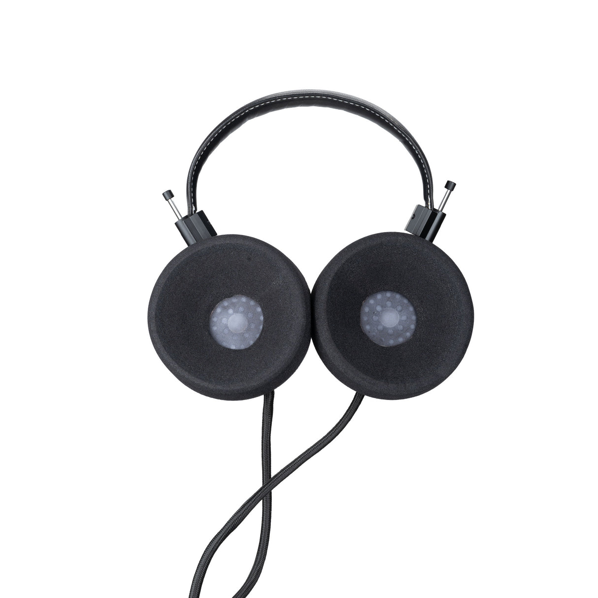 Grado GS1000 Classic Series Open-Back Headphones, Mahogany, cushion side of both earcups facing camera