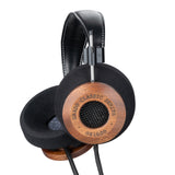 Grado GS1000 Classic Series Open-Back Headphones, Mahogany, headband, gimbal and earcup close-up