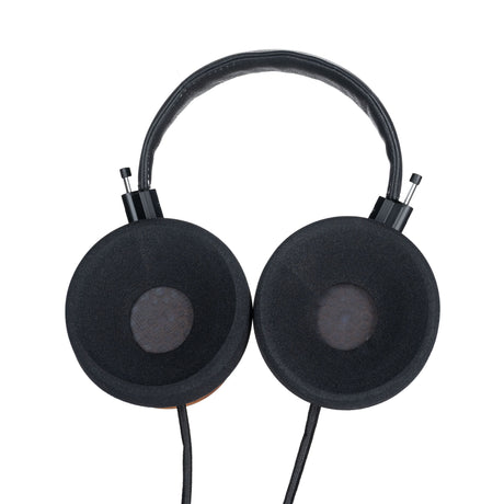 Grado GS3000 Classic Series Open-Back Headphones, Cocobolo, cushion side of both earcups facing camera