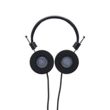 Grado Hemp Classic Series Open-Back Headphones, Hemp and Maple, cushion side of both earcups facing camera
