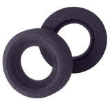 Grado L Cushions Replacement Earpads, black foam, front view of the pair