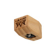 Grado Platinum4 phono cartridge, Mediterranean Olive wood body, three-quarter view