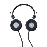 Grado RS1 Classic Series Open-Back Headphones, Tri-Wood, cushion side of both earcups facing camera