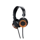 Grado RS1 Classic Series Open-Back Headphones, Tri-Wood, three-quarter diagonal view