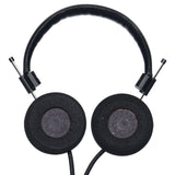 Grado SR325 Classic Series Open-Back Headphones, Black, rear view of open-back driver mesh