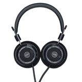 Grado SR80 Classic Series Open-Back Headphones, Black, front view of both earcups