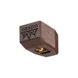 Grado Statement4 phono cartridge, Brazilian Ebony wood body, three-quarter view