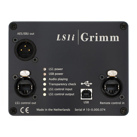 Grimm Audio LS1i USB Interface front view