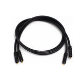Grimm Audio SQM interconnect cable coiled