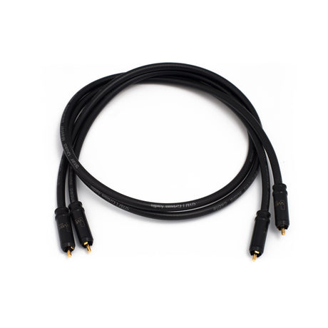 Grimm Audio SQM interconnect cable coiled