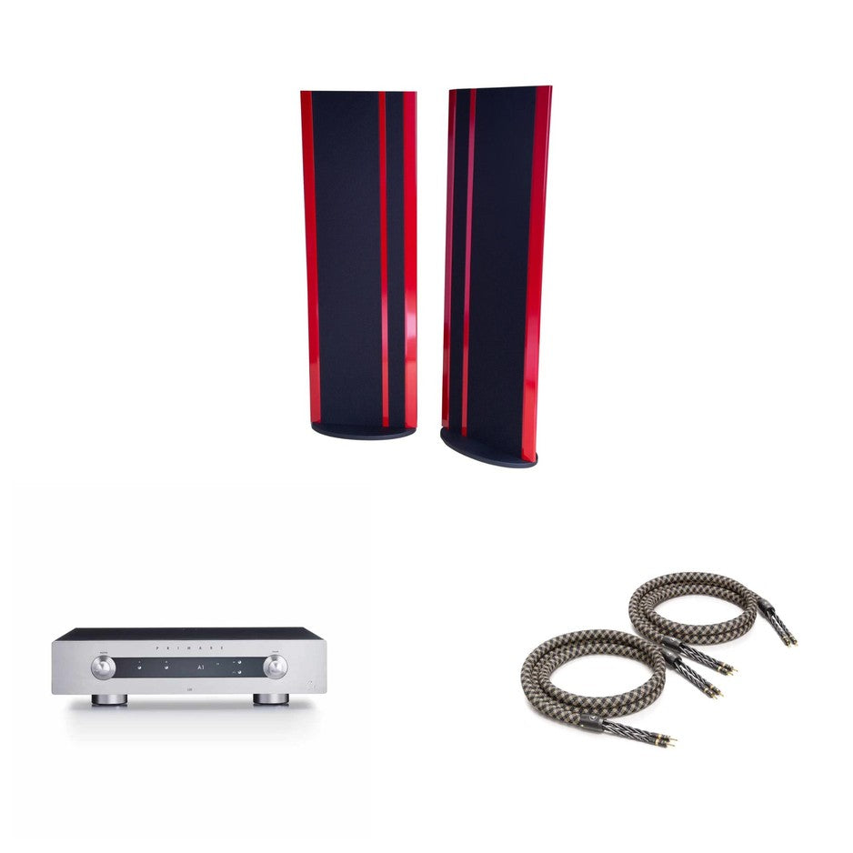 Mike's ,000 HiFi System: Magnepan 3.7x speakers, Primare I35 integrated amplifier, and ViaBlue SC-6 Air speaker cables