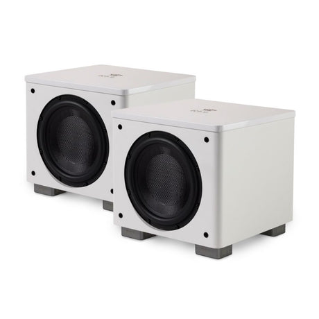 REL HT/1003 MKII Subwoofer white pair