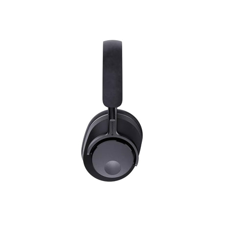 Cambridge Audio Melomania P100 black side profile showing earcup structure and headband