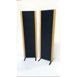Magnepan 2.7i Planar Magnetic Speakers, Black, front view of stereo pair