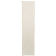 Magnepan MC1x On-Wall Speaker, Off White, front view folded flat