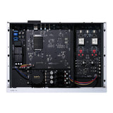 Matrix Audio MS-1c internal view showing separate digital and analog power supplies and multi-board layout