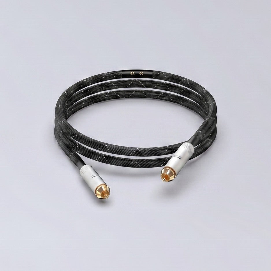 Matrix Audio OCC Hi-Fi Analog Interconnect Cable RCA termination single cable centered