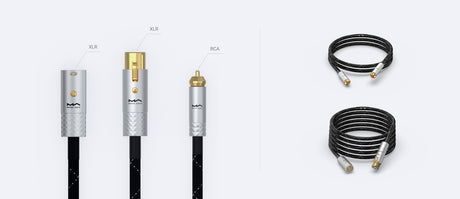 Matrix Audio OCC Hi-Fi Analog Interconnect Cable XLR and RCA termination options at 1m and 2.5m lengths