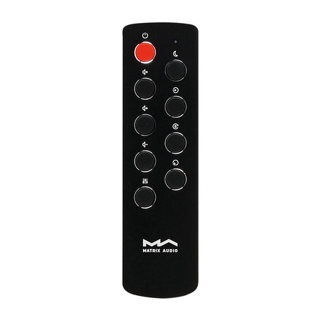 Matrix Audio RM3C Remote Control, Black, front view